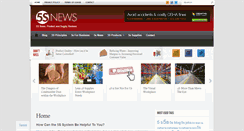 Desktop Screenshot of 5snews.com